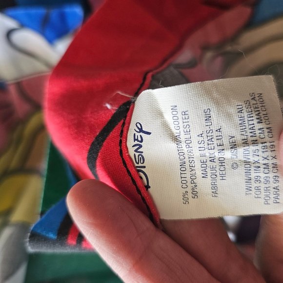 Vintage Mickey Twin Sheet Set - Picture 2 of 6